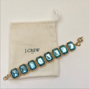 J. Crew turquoise gem bracelet